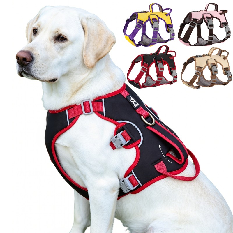 D Ring Strap - Arnés para Perros Antitirones, Correa de