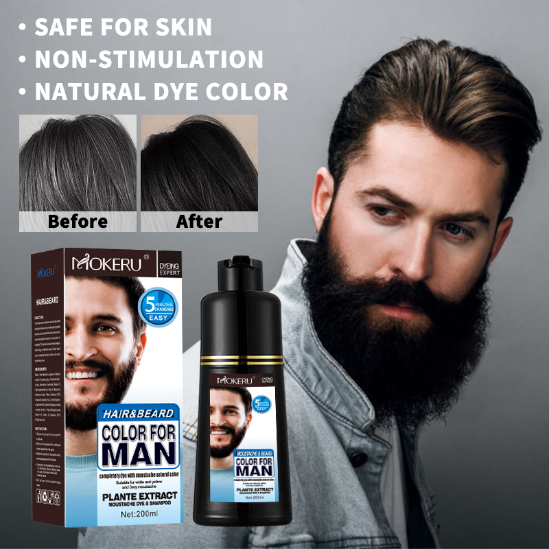 Hair Spray Color - Nuevo champú para teñir Barba y