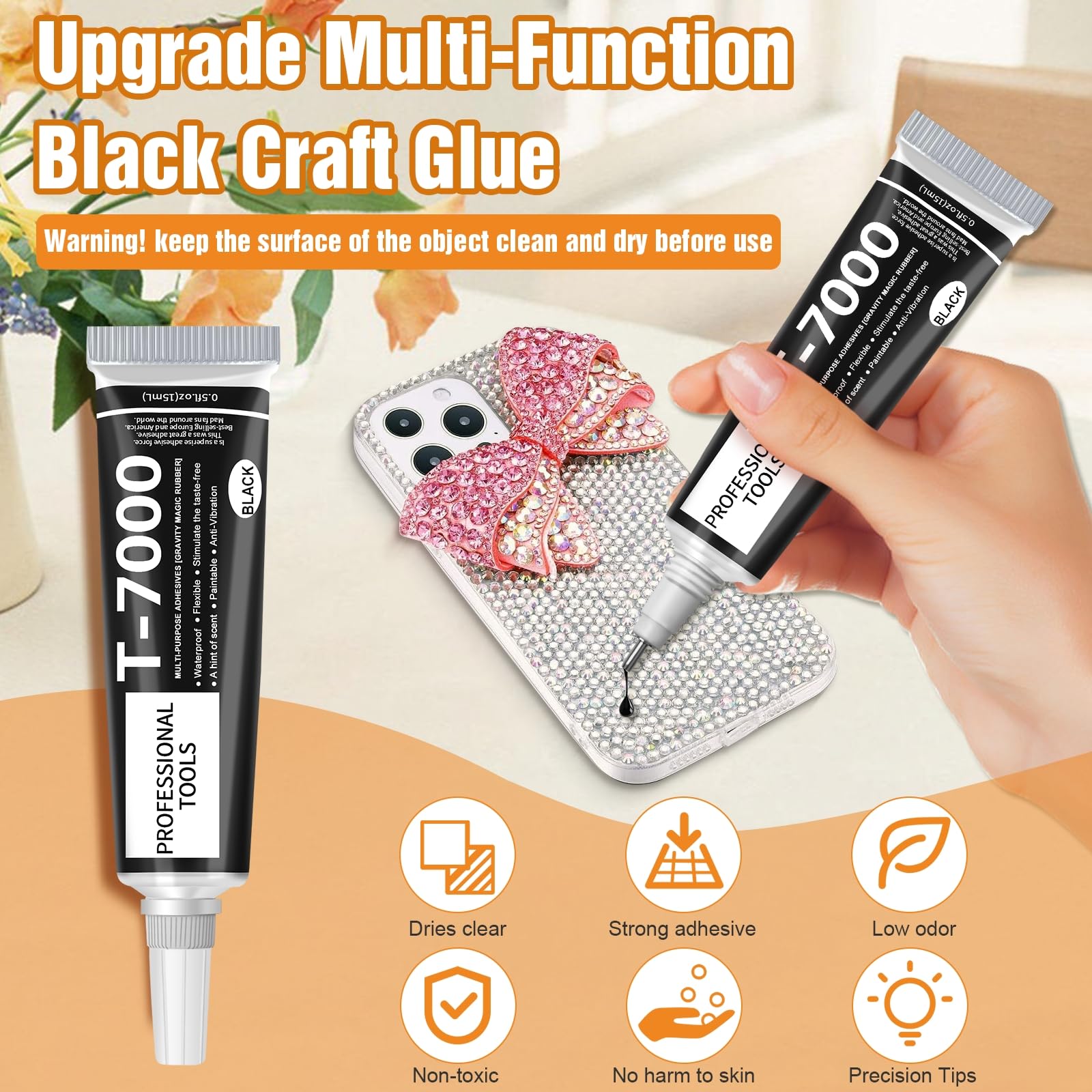 Pegamento negro T7000 para rep - Contact Cement Glue reseña y precio