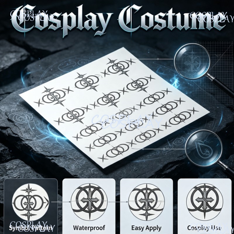 Arknights Endfield - Tatuaje T - Cosplay Prop Making reseña y precio