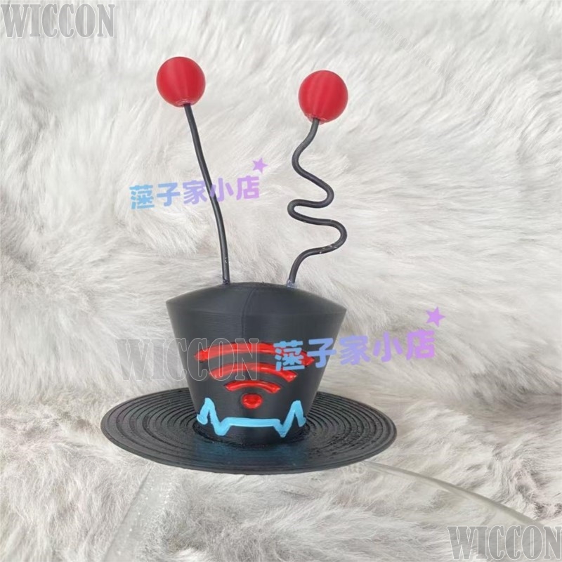 Vox sombrero negro Anime Hassb - Cosplay Prop 3D Print Settings reseña y precio