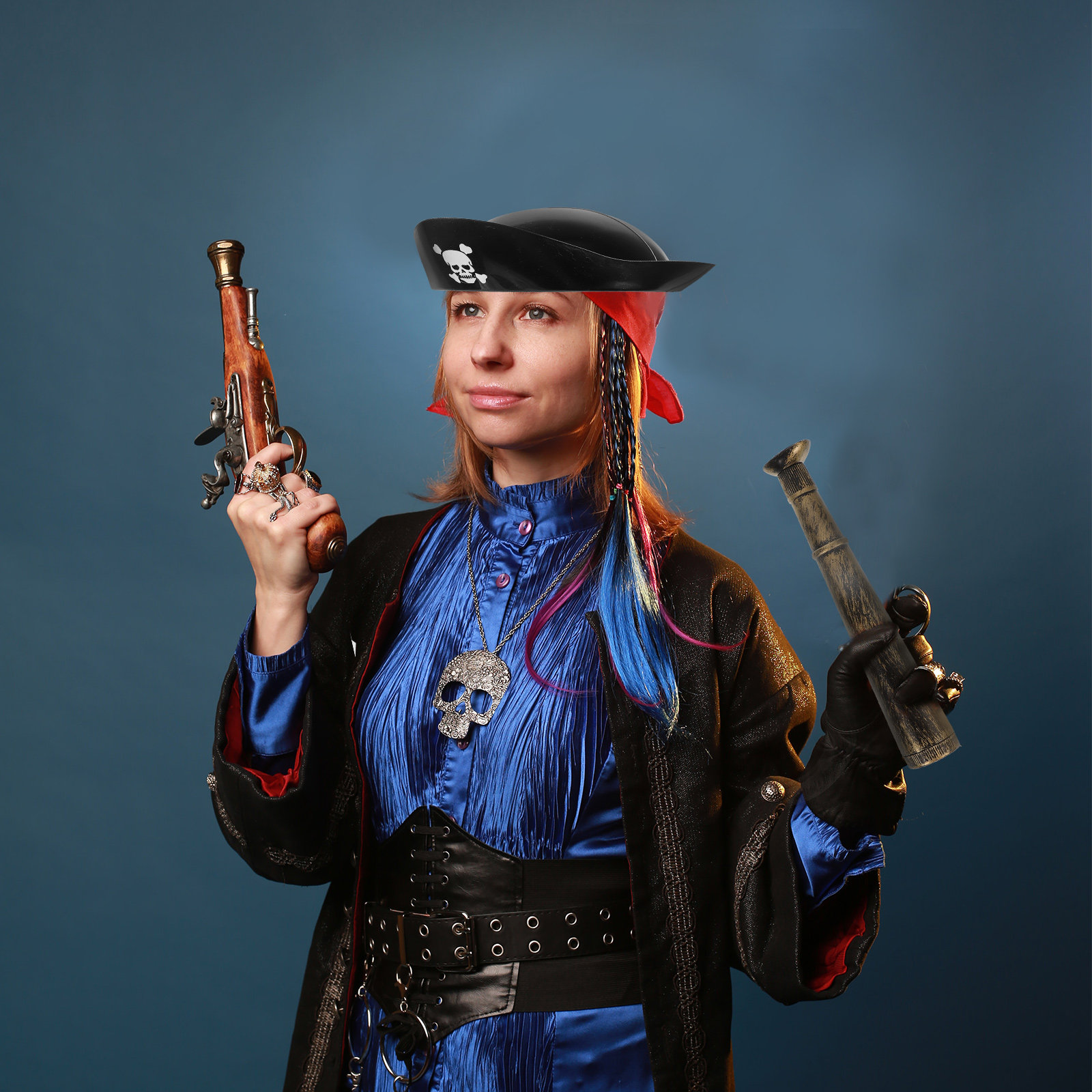 Kit de disfraz de pirata, fáci - Easy Cosplay Prop reseña y precio