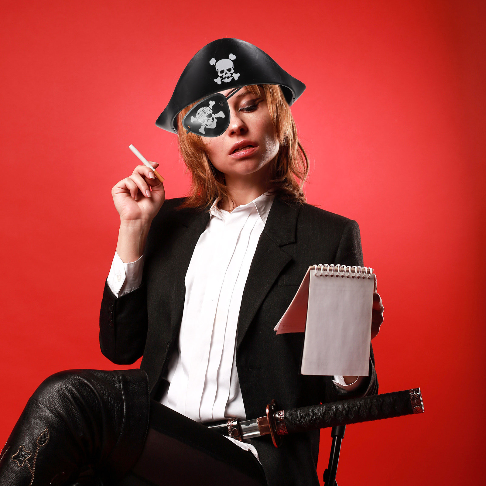 Kit de disfraz de pirata, fáci - Easy Cosplay Prop reseña y precio