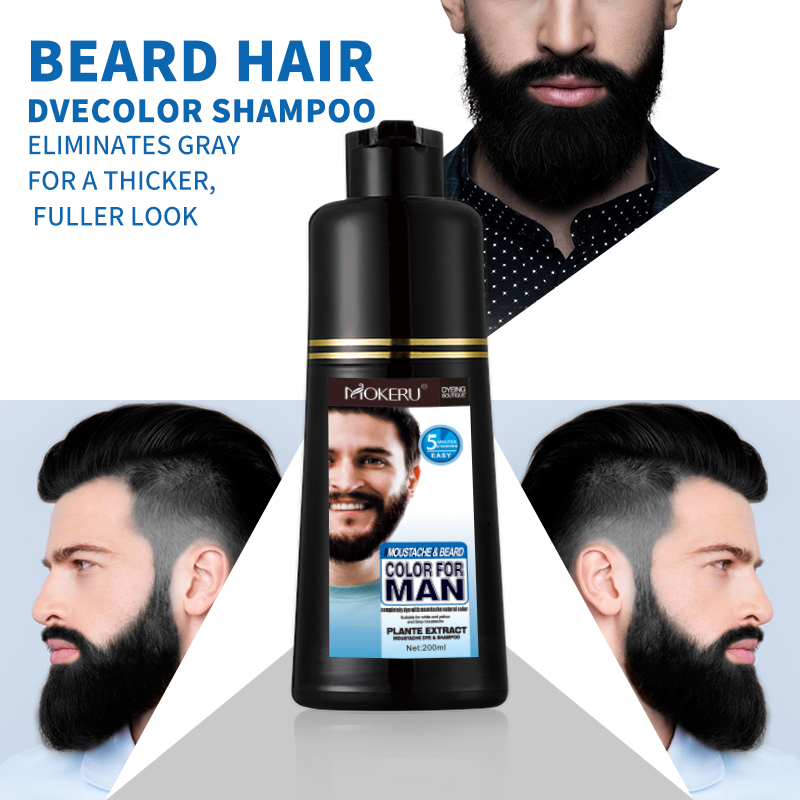 Nuevo champú para teñir Barba  - Hair Spray Color reseña y precio