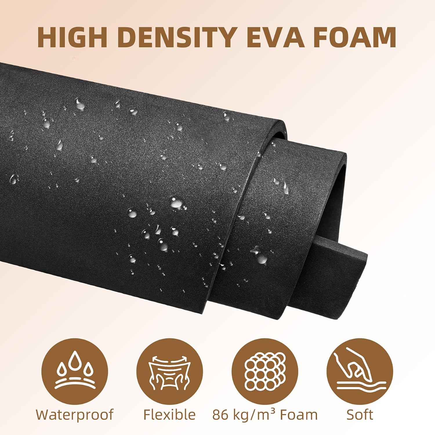 Lámina de Espuma EVA de 1mm/2m - Cosplay Prop Foam Board reseña y precio